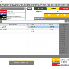 Kwic Bills Billing Software