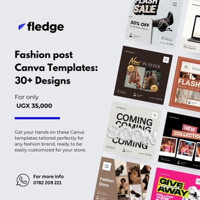 Fashion post Canva Templates