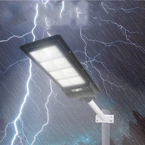 Waterproof solar integrated LED light