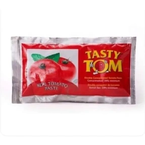 Tasty Tom Sachet Tomato Paste -50 X 65g - 1 Carton