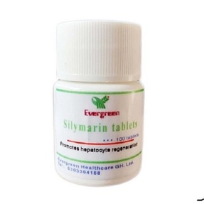 Silymarin Tablets 100tabs - For Fatty liver & Hepatitis