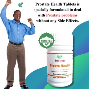 Prosta Health Tablets - 60Tabs - For Prostate Enlargement