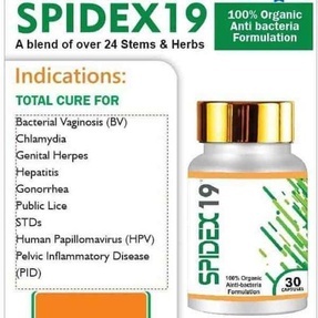 SPIDEX 19 Organic Anti-Bacteria Formulation