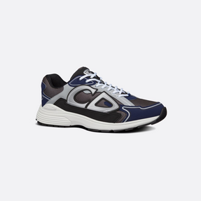 Dior B30 'Anthracite Gray Mesh and Black, Blue' Technical Fabric Sneaker