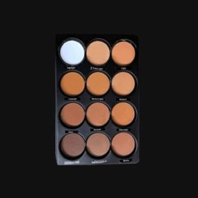 Classic Makeup Compact Powder Palette 12-IN-1