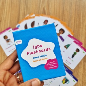 Igbo Flashcards - Okwu Mbido (Beginner Words)