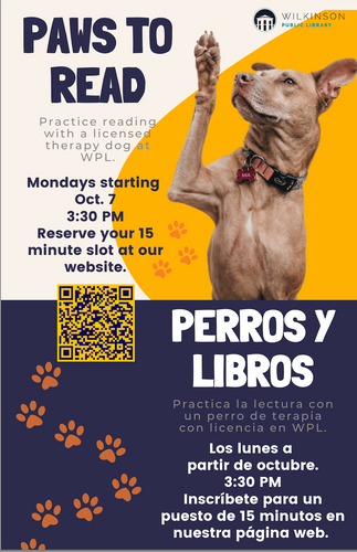 PAws REading at WPL