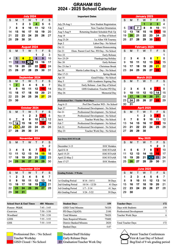 GISD Calendar