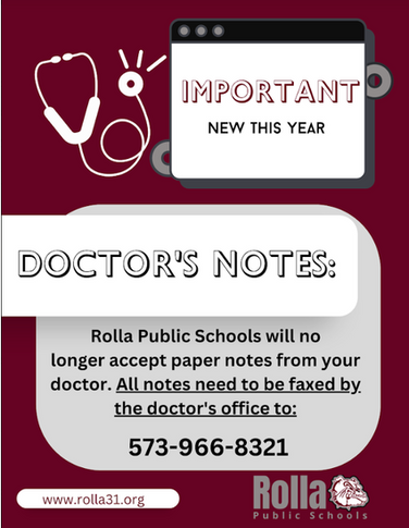 Doctor's notes instructions