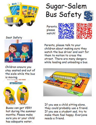 Bus Safety Info Page 1