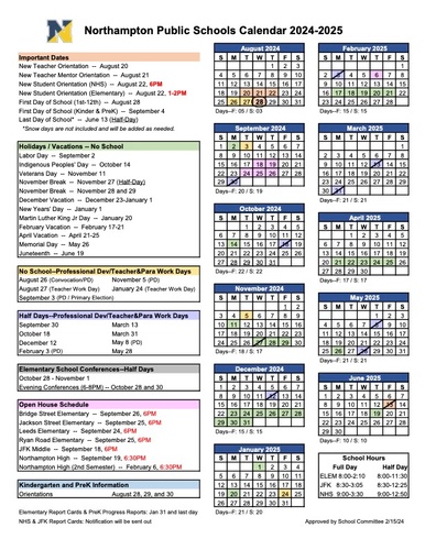 NPS Calendar