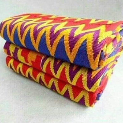 Authentic Hand Weaved Kente Cloth A2380