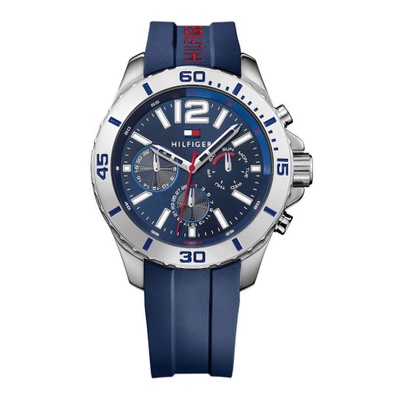 Tommy Hilfiger Analogue Red Dial Men's Watch (1791323