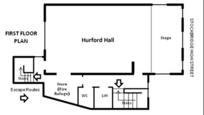 Floor plan and dimensions