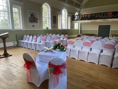 Guildhall, Large Court - Wedding Set Up