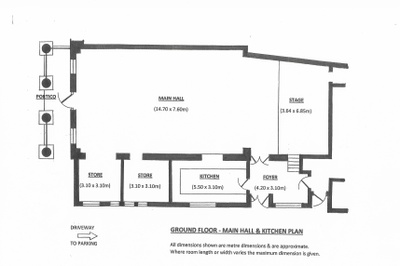 Main Hall floor plan