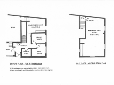 Activities Room & Hub floor plan
