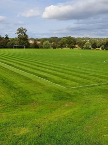 Football pitch woodlands park