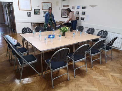 Meeting room ideal for smaller parties 