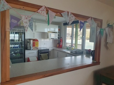 Kitchen inside pavilion 1