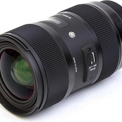 Sigma 18-35mm F1.8 Art DC HSM Lens for Canon, Black - Marteyku