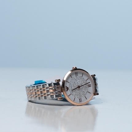 34mm Rose gold Emporio Armani watch for ladies. - Hills Collection |  Flutterwave Store