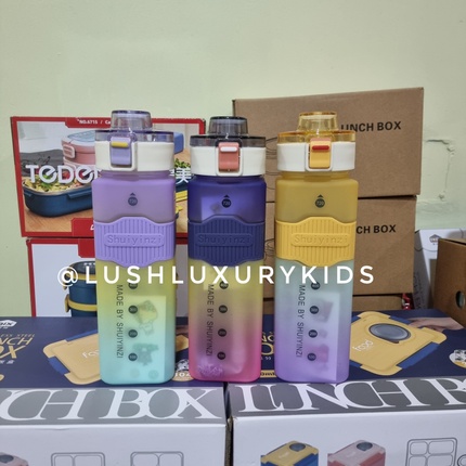 Lushluxurykids - Now Restocked! Plastic strawless bottle