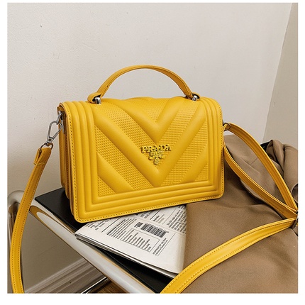 Yellow luxury sales bag