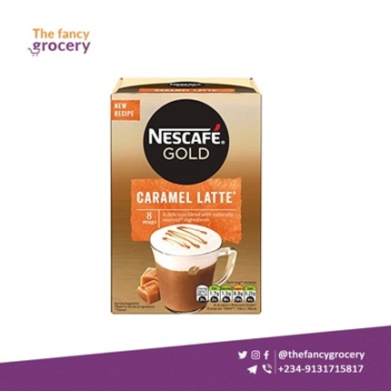 Nescafé Gold Cappuccino Caramel sachet unique