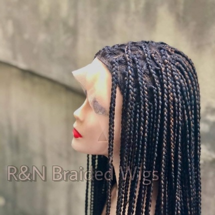 Box Braid Wig With Frontal(13*6) - R&N Braided Wigs