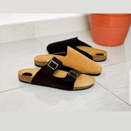 Half on sale shoe slippers