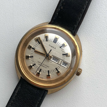 VINTAGE TIMEX AUTOMATIC GOLD PLATED GENTS WRISTWATCH - SPARES / REPAIR - AR  WATCH COMPANY LTD | Flutterwave Store