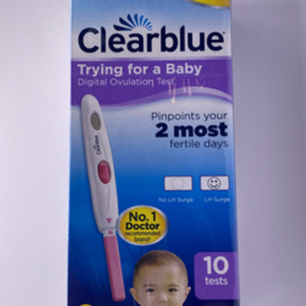 CLEARBLUE, Digital Ovulation Test 10's