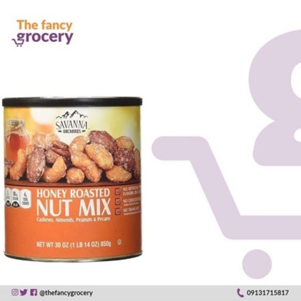 Savanna Honey Roasted Nut Mix - 850g - The Fancy Grocery