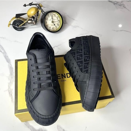 Fendi hotsell velvet sneakers