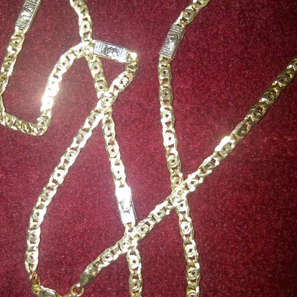 Pure ITALY 750 Tested 18karat solid Gold necklace Versace - Nelson