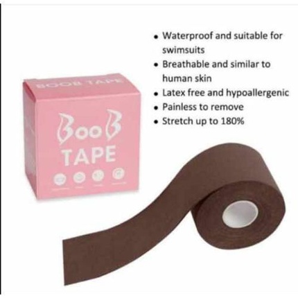 Breast Tape,booby Tape,push-up Bra + FREE NIPPLE COVER - Crystal Aijays  Store Enterprises