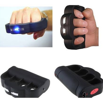 Streetwise™ Triple Sting Ring Rechargeable Stun Gun 28M - The Home