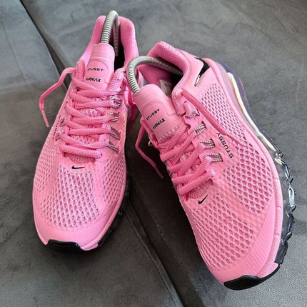 Nike Air Max 2013 x Stussy 'Pink' Sneakers - 1807Retails