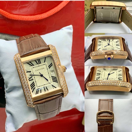 Cartier Iced Watch Royal Bloom Jewelries Flutterwave Store