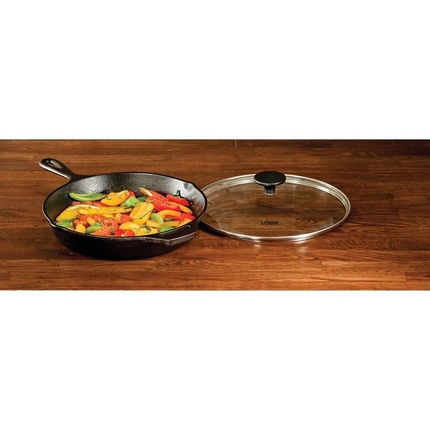 Lodge Pre-Seasoned Cast Iron Skillet With Assist Handle, 10.25