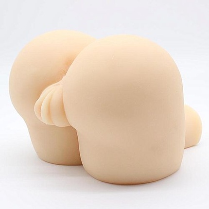 Love My Two Holes 3d Silicagell Realistic Female Vagina Sex Toy