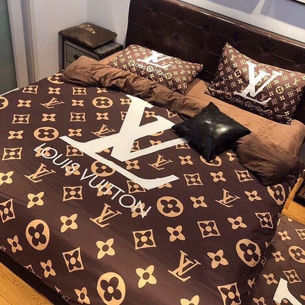 louis vuitton bed sheets full