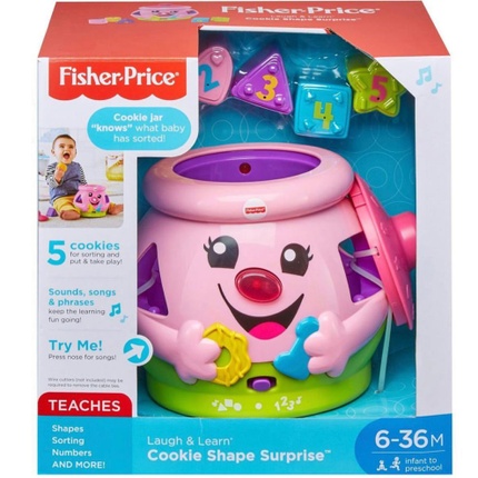 Fisher price cheap cookie jar shapes