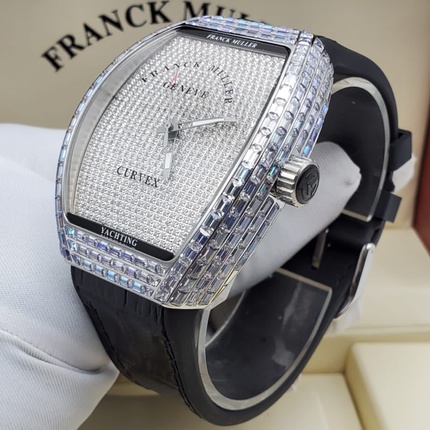 FRANCK MULLER GENEVE CURVEX FULL STONE Toppas Flutterwave Store