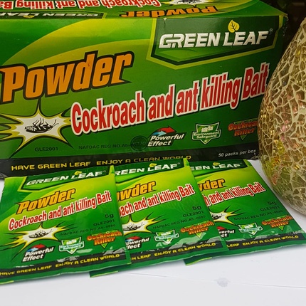 GreenLeaf Powder Cockroach Killing Bait Roach Insect Killer unboxing and  review 2021