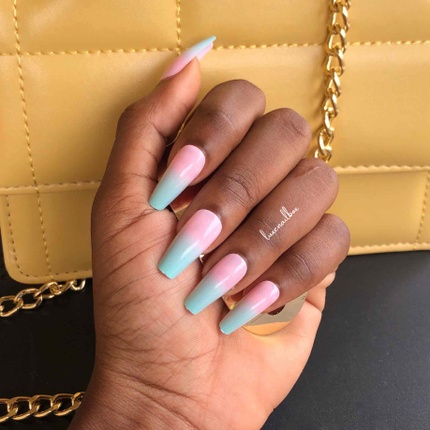 pink + teal ombré set - Luxe.bby