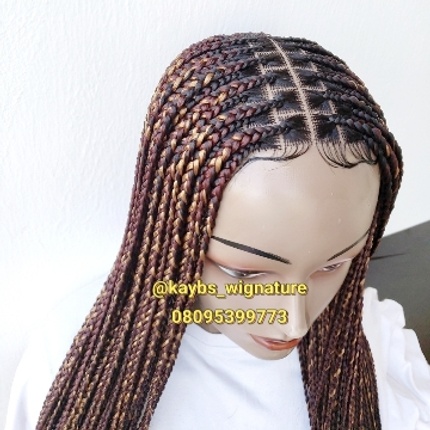 Knotless braids wig - Kaybs_wignature