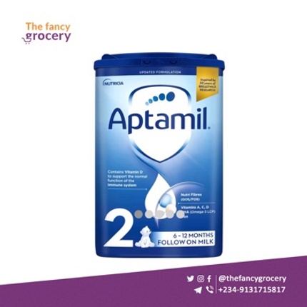Aptamil 2 Follow On Baby Milk Formula Powder 6-12 Months,800gx 3tubs - The  Fancy Grocery