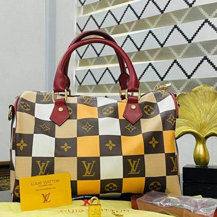 Luxury LV travel round bag - Qiss wears store